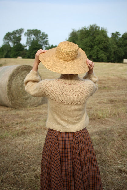 Listopera Sweater | zarte Bluse aus Le Gros Silk & Mohair von Biches & Bûches