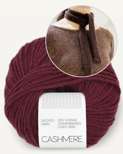 Little Ribbon Scarf | zart und super vielseitig aus Cashmere von Sandnes Garn