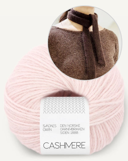 Little Ribbon Scarf | zart und super vielseitig aus Cashmere von Sandnes Garn