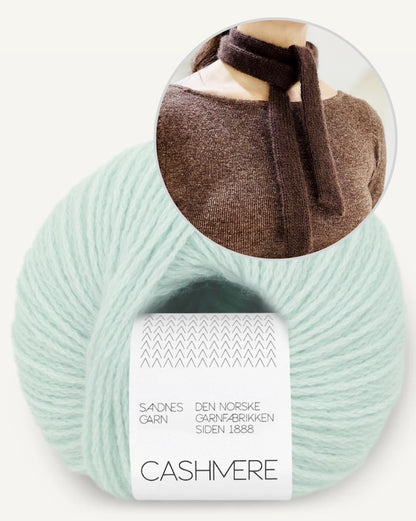Little Ribbon Scarf | zart und super vielseitig aus Cashmere von Sandnes Garn