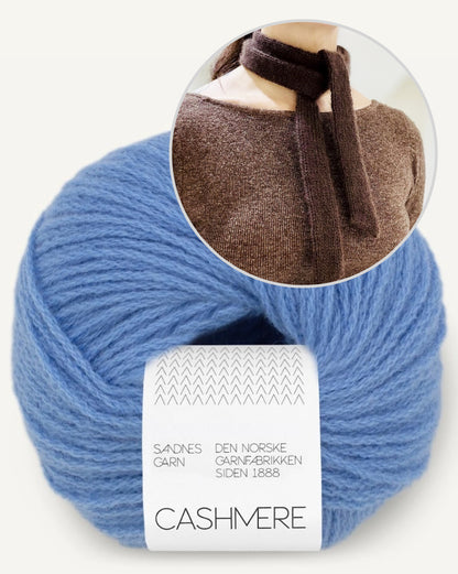 Little Ribbon Scarf | zart und super vielseitig aus Cashmere von Sandnes Garn