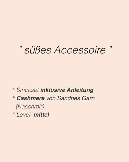 Little Ribbon Scarf | zart und super vielseitig aus Cashmere von Sandnes Garn