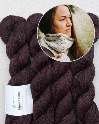 Loop Wiesenblume | einfach mit schönem Muster aus Alpaca Fino von Pascuali