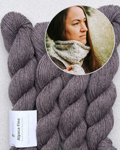 Loop Wiesenblume | einfach mit schönem Muster aus Alpaca Fino von Pascuali