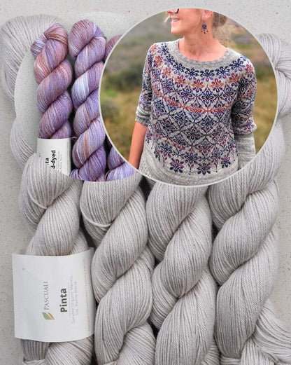 Love in a Mist Sweater | wunderschöne Blüten aus Pinta von Pascuali