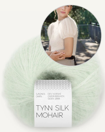 Chemise Lucia | douce et séduisante en Tynn Silk Mohair de Sandnes Garn