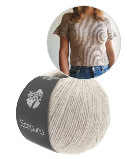 Lucy Tee von Luisa Rehkopf mit Ecopuno von Lana Grossa 8