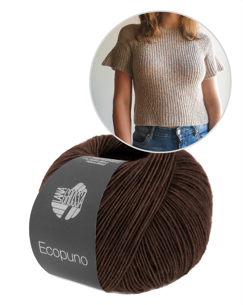 Lucy Tee von Luisa Rehkopf mit Ecopuno von Lana Grossa 12
