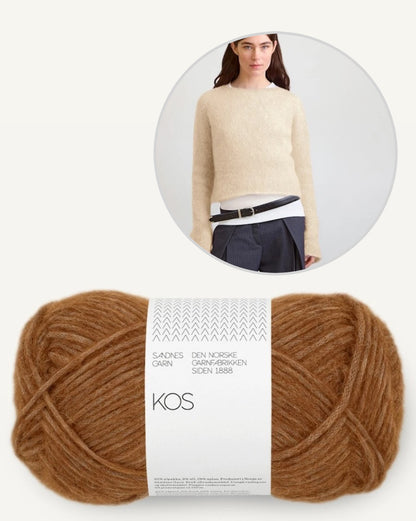 Lyra Sweater - Kos | schmeichelnd aus Kos von Sandnes Garn