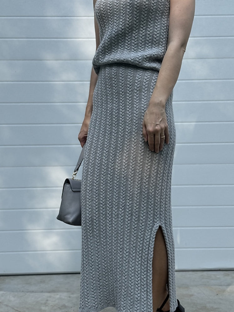 Knitonomy Bloomfield Skirt mit Sunday von Sandnes Garn 5