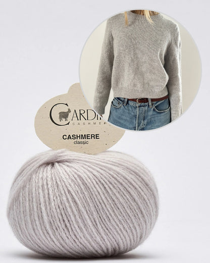 Maria Blouse | soft basic sweater with Classic Cashmere from Cardiff