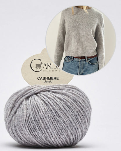 Maria Blouse | soft basic sweater with Classic Cashmere from Cardiff
