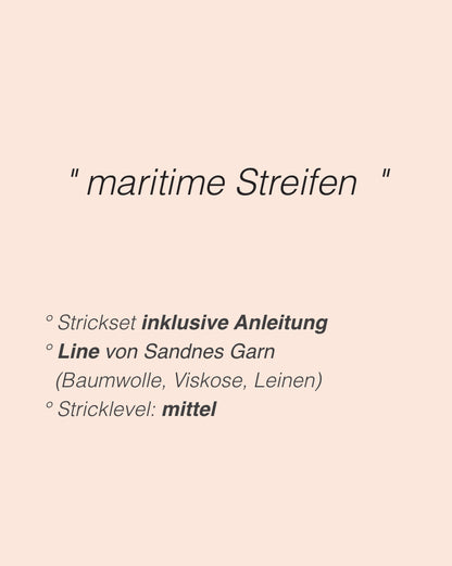 Marina Pullover | sommerliche Streifen aus Line von Sandnes Garn mit Gratisanleitung