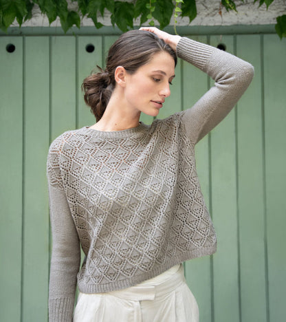 Let it Fall Sweater | mit schönem Muster aus Cheeky Merino Joy