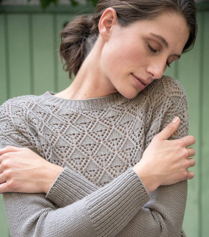 Let it Fall Sweater | mit schönem Muster aus Cheeky Merino Joy