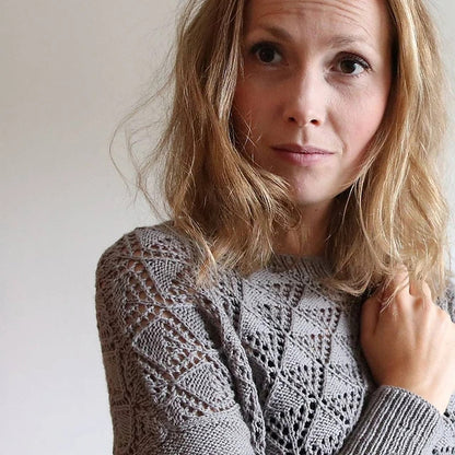 Let it Fall Sweater | mit schönem Muster aus Cheeky Merino Joy