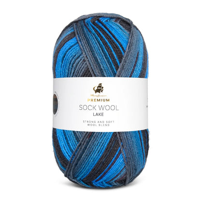 Laine à Chaussettes Premium Lac | Fil à chaussettes pour ton voyage au lac