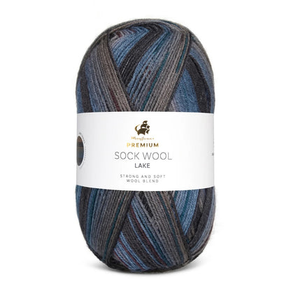 Laine à Chaussettes Premium Lac | Fil à chaussettes pour ton voyage au lac
