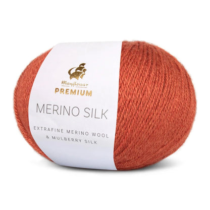 Mérinos Soie | délicat et doux avec le lustre fin de la soie de mûrier