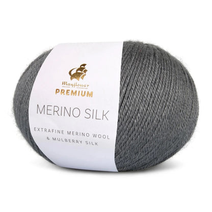 Mérinos Soie | délicat et doux avec le lustre fin de la soie de mûrier