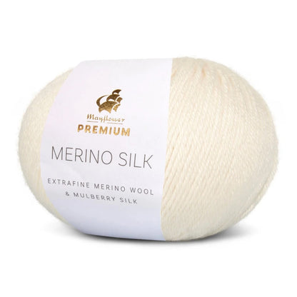 Mérinos Soie | délicat et doux avec le lustre fin de la soie de mûrier