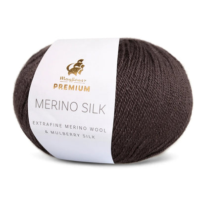 Mérinos Soie | délicat et doux avec le lustre fin de la soie de mûrier