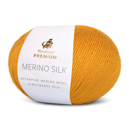 Mérinos Soie | délicat et doux avec le lustre fin de la soie de mûrier