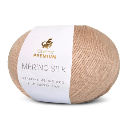 Mérinos Soie | délicat et doux avec le lustre fin de la soie de mûrier