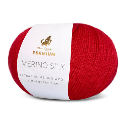 Mérinos Soie | délicat et doux avec le lustre fin de la soie de mûrier