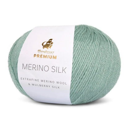Mérinos Soie | délicat et doux avec le lustre fin de la soie de mûrier