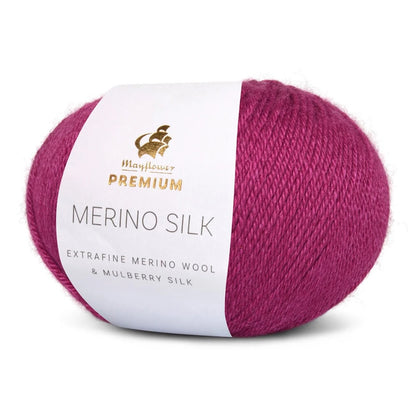 Mérinos Soie | délicat et doux avec le lustre fin de la soie de mûrier
