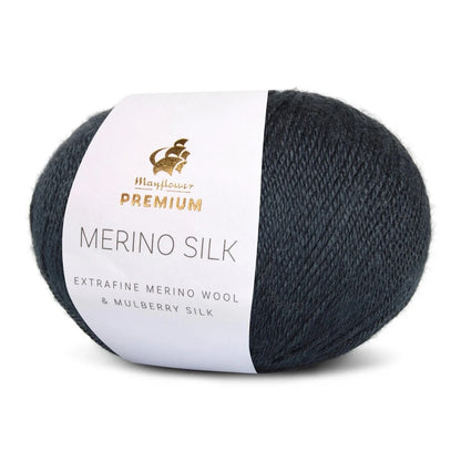 Mérinos Soie | délicat et doux avec le lustre fin de la soie de mûrier