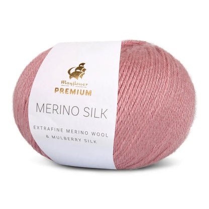 Mérinos Soie | délicat et doux avec le lustre fin de la soie de mûrier