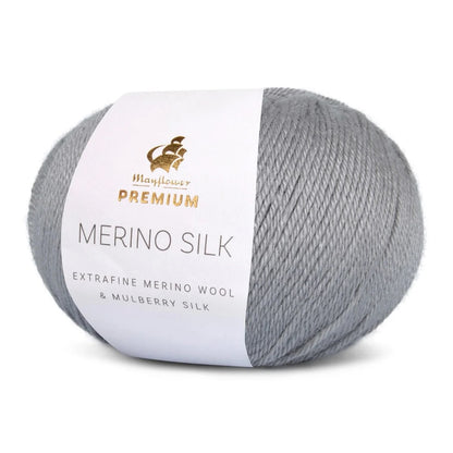 Mérinos Soie | délicat et doux avec le lustre fin de la soie de mûrier