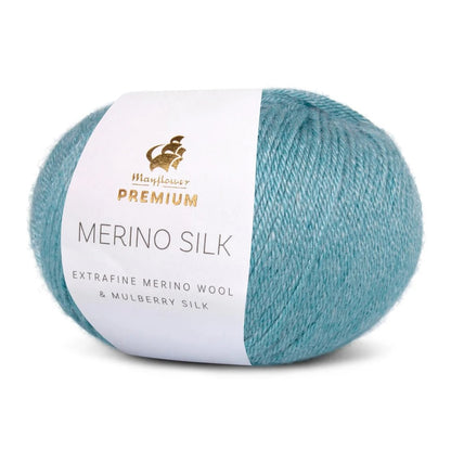 Mérinos Soie | délicat et doux avec le lustre fin de la soie de mûrier