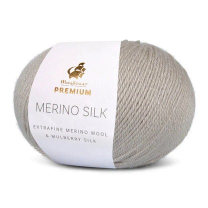 Mérinos Soie | délicat et doux avec le lustre fin de la soie de mûrier