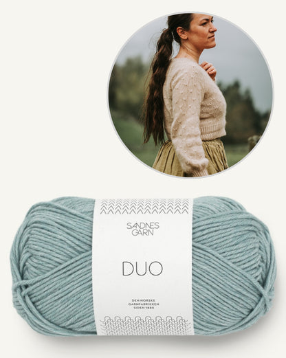 Meadowflower Cardigan - Sandnes Edition | leicht und sommerlich aus Duo von Sandnes Garn