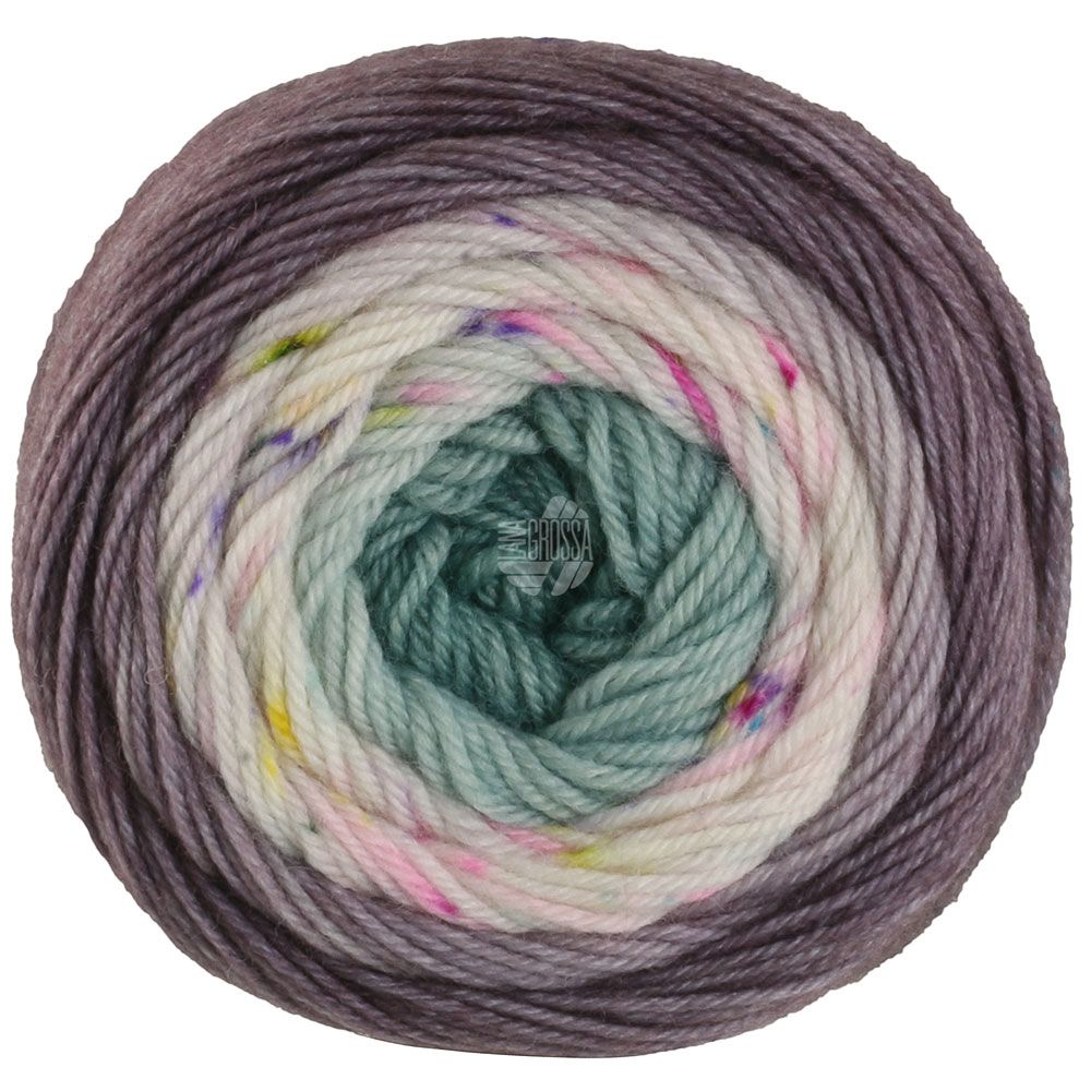 Meilenweit fil à chaussettes DIP | dégradés subtils avec de délicates mouchetures