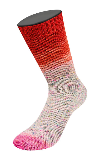Meilenweit fil à chaussettes DIP | dégradés subtils avec de délicates mouchetures