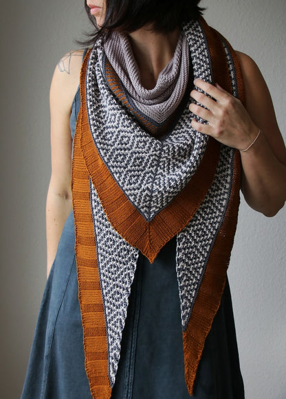 Zimtstern | unistav muster lõngast Cheeky Merino Joy, autor Rosy Green Wool