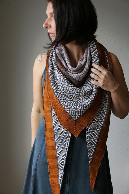 Zimtstern | unistav muster lõngast Cheeky Merino Joy, autor Rosy Green Wool