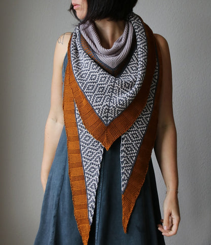 Zimtstern | unistav muster lõngast Cheeky Merino Joy, autor Rosy Green Wool