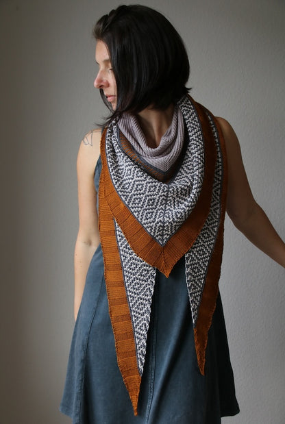 Zimtstern | unistav muster lõngast Cheeky Merino Joy, autor Rosy Green Wool