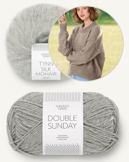Mia Sweater Double Sunday | pull classique et élégant pour tous les jours