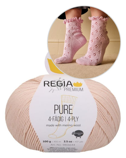 Chaussettes de danseuse du milieu de l’été | chaussettes à volants enchanteresses avec Cashmere Premium 