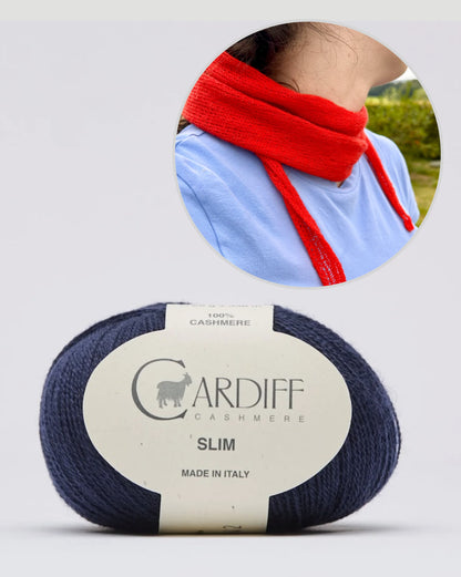 Morgennebel Tørklæde | minimalistisk og fint lavet af Slim fra Cardiff Cashmere