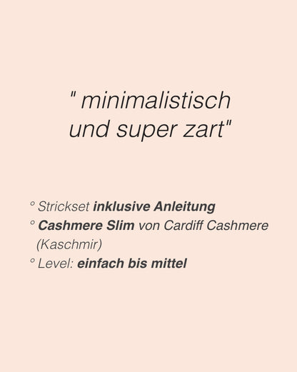 Morgennebel Tørklæde | minimalistisk og fint lavet af Slim fra Cardiff Cashmere