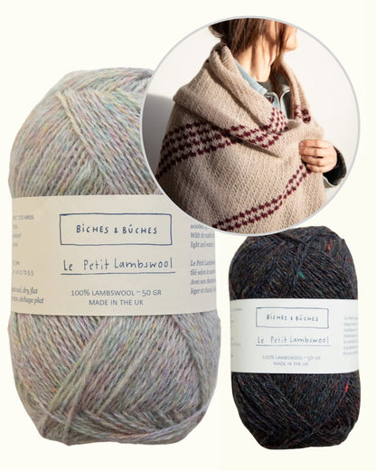 Morning Dust Tørklæde | fortryllende tørklæde i Le Petit Lambswool fra Biches & Bûches