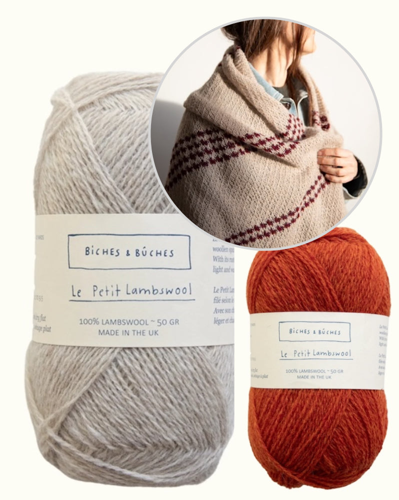 Morning Dust Tørklæde | fortryllende tørklæde i Le Petit Lambswool fra Biches & Bûches
