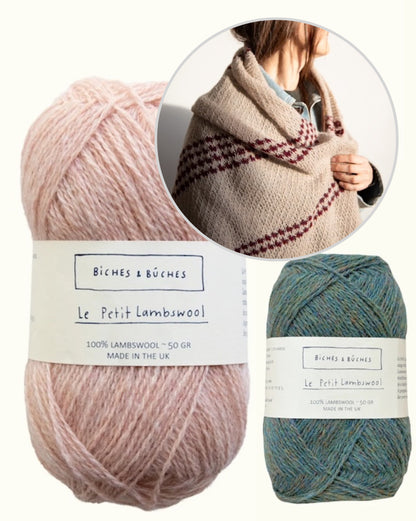 Morning Dust Tørklæde | fortryllende tørklæde i Le Petit Lambswool fra Biches & Bûches